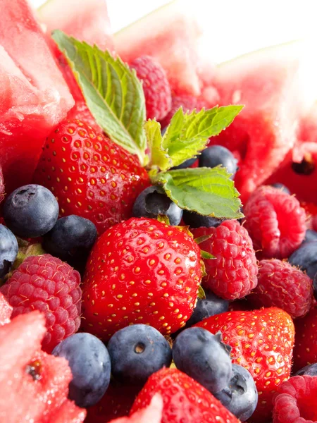 Tasty berries close up — Stock Photo, Image