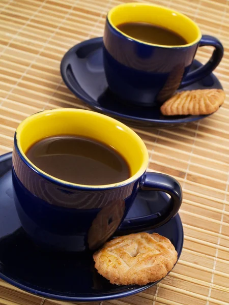 Dos tazas de café — Foto de Stock