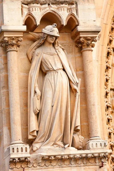 Detalle de Notre Dame, París — Foto de Stock