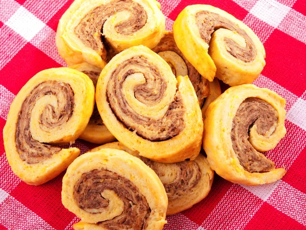 Pinwheel Cookies cu fructe uscate — Fotografie, imagine de stoc