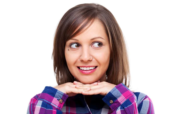 Young woman looking away — Stock Photo, Image