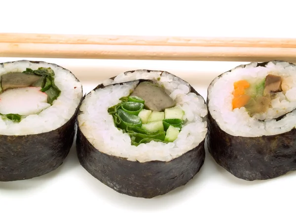 Smakelijke Aziatische sushi — Stockfoto