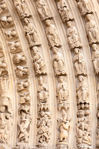 Detalle de Notre Dame, París — Foto de Stock