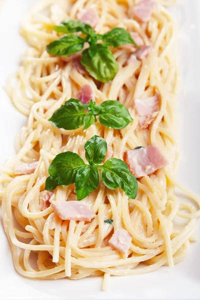 Kolekce těstoviny - špagety carbonara — Stock fotografie