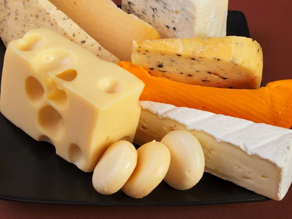 Various cheese still life — Stock Photo, Image