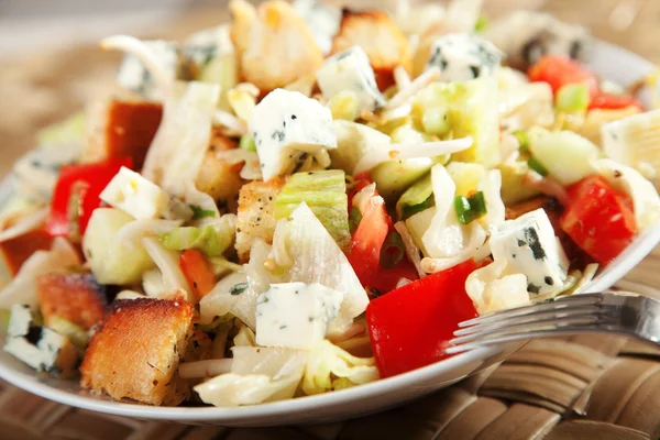 Salade de fromage bleu et tomates — Photo