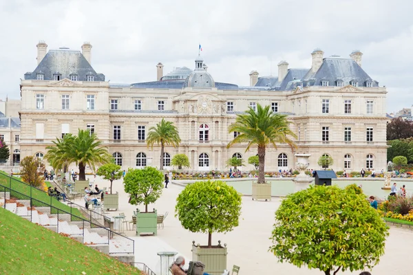 Luxemburg Garden, Paris in France — Stock Photo, Image