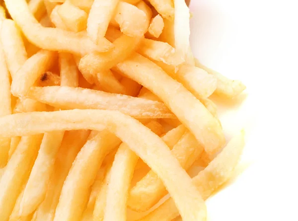 Batatas fritas no fundo — Fotografia de Stock