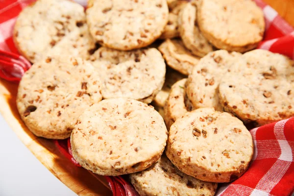 Biscoitos caseiros com cogumelos — Fotografia de Stock
