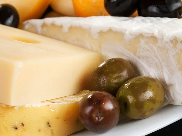 Cheese still life background — Stock Photo, Image