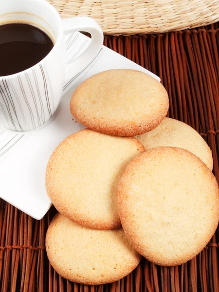 Biscoitos caseiros saborosos — Fotografia de Stock