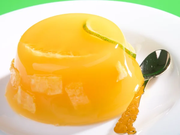 Tasty Lemon jelly — Stock Photo, Image