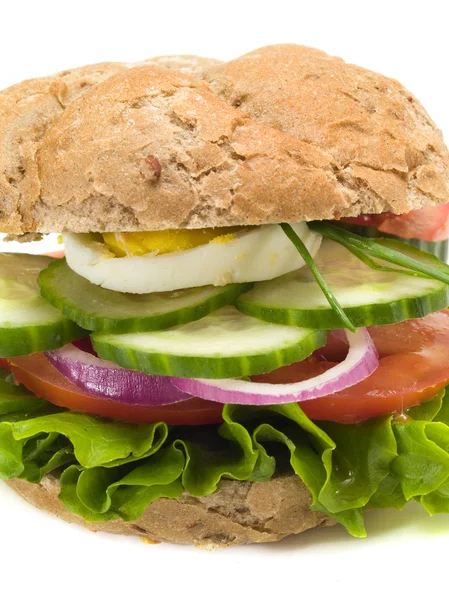 Leckeres vegetarisches Sandwich — Stockfoto