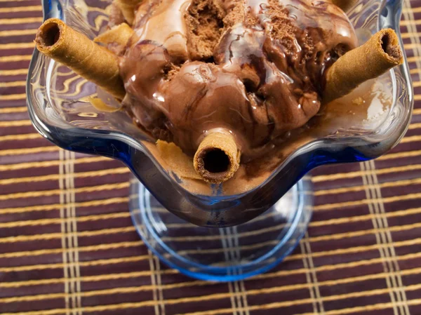 Gelato al cioccolato — Foto Stock