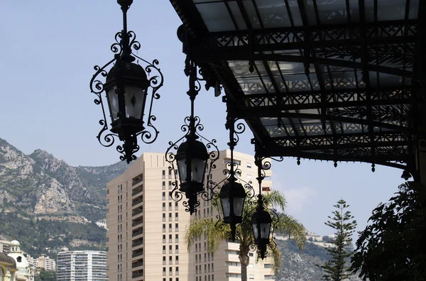 Edifício típico de Mônaco — Fotografia de Stock