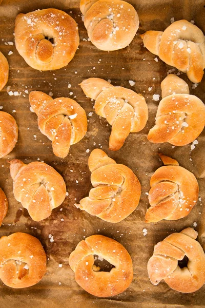 Tasty Homemade pretzels — Stock Photo, Image