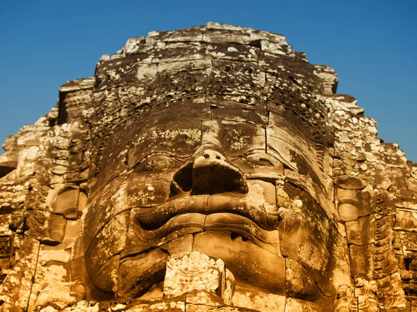 Храм Байон в Ангкор-Вате — стоковое фото