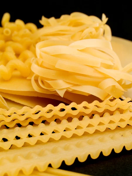 Raw Pasta Background — Stock Photo, Image