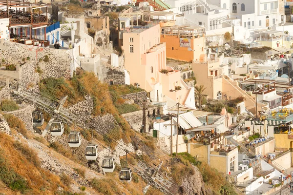 Cidade de Fira, Santorini — Fotografia de Stock