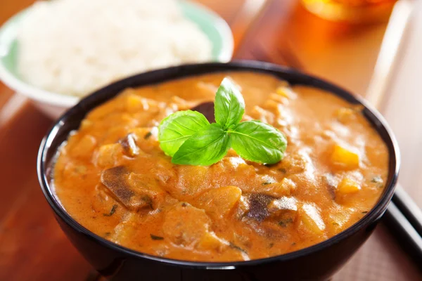 Vegetarian thai curry — Stock Photo, Image