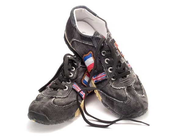 Moderní dospívající boty Stock Fotografie