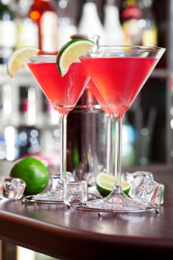 arka plan üzerinde lezzetli içecek