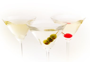 Kokteyller koleksiyonu için malzemeler