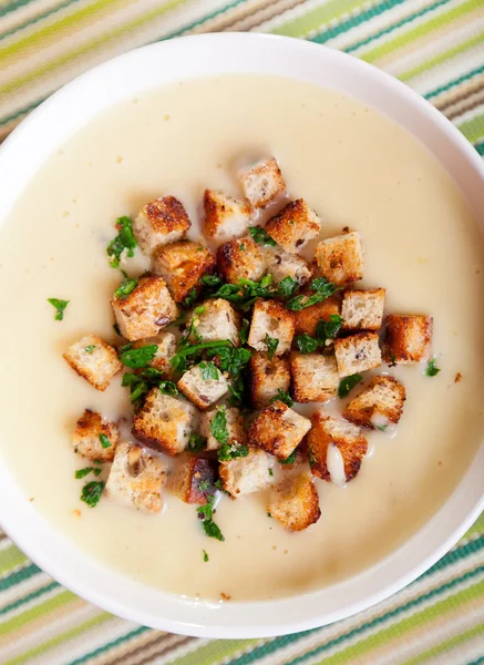 Sopa de crema de castaño —  Fotos de Stock