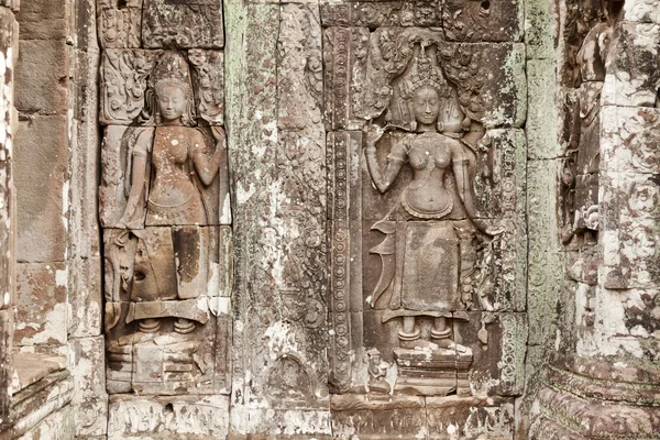Dancing Apsara, Angkor Wat, Cambodia — Stock Photo, Image