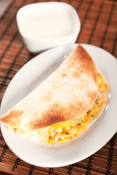 전통적인 멕시코 Buritto — 스톡 사진