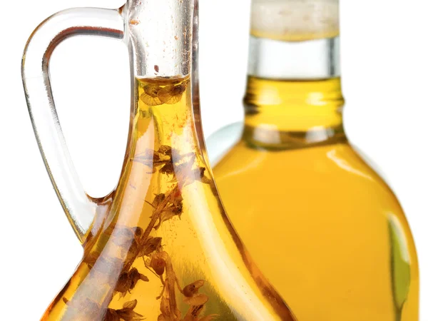 Aceite de oliva en botellas — Foto de Stock