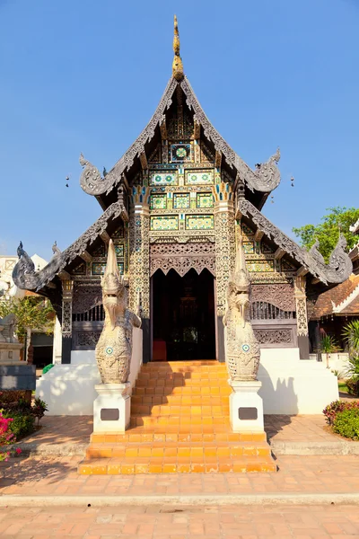 Mirada Naga en Wat Chedi Luang — Foto de Stock