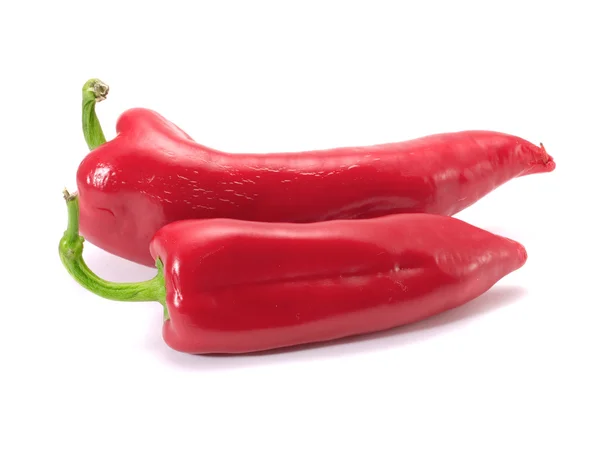 Rote Paprika auf dem Hintergrund — Stockfoto