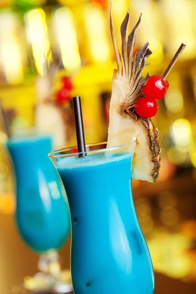 Cocktailkollektion - blau hawaiianisch — Stockfoto