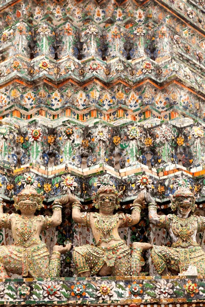 Wat Arun Rajwararam en Bangkok —  Fotos de Stock