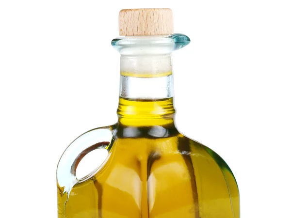 Bottiglia di olio d'oliva isolata — Foto Stock