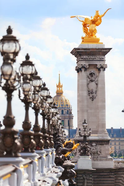 Pont Alexandre III, Paříž — Stock fotografie