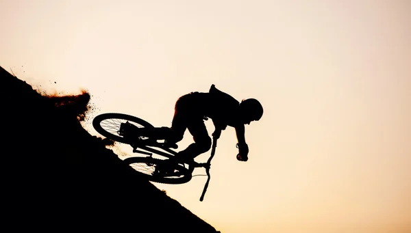 Екстремальний rider падіння — стокове фото