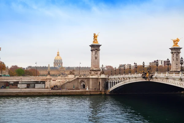 Strade di Parigi . — Foto Stock