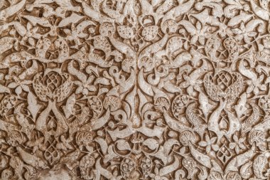 Polychromed lacework sıva