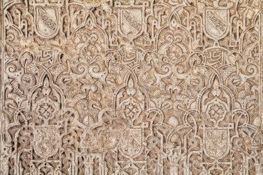 Polychromed lacework sıva