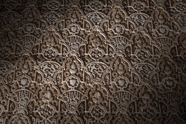 Polychromed lacework sıva