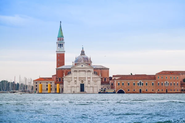 Basílica de San Giorgio Maggiore en Venecia . Imagen De Stock