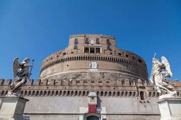 Castel Sant'Angelo in Rome, Italy. — Stock Photo, Image