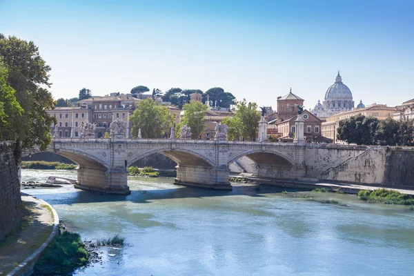 Ponte Vittorio Emanuele II, Roma, İtalya — Stok fotoğraf