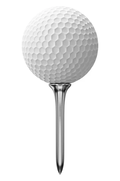 Golf ball on tee — Stock Photo © sergiuungureanu #5275580