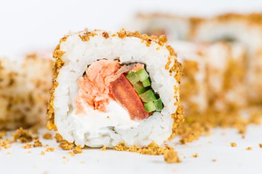 Bir lezzetli suşi portre