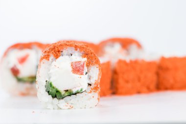 Bir lezzetli suşi portre