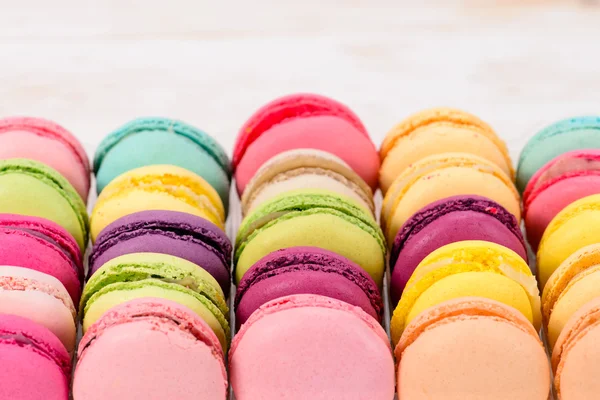 Fond macaron coloré, macro. Extrêmement peu profonde dof — Photo