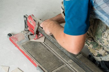 fayans, kesme döşer Oluşturucusu eller